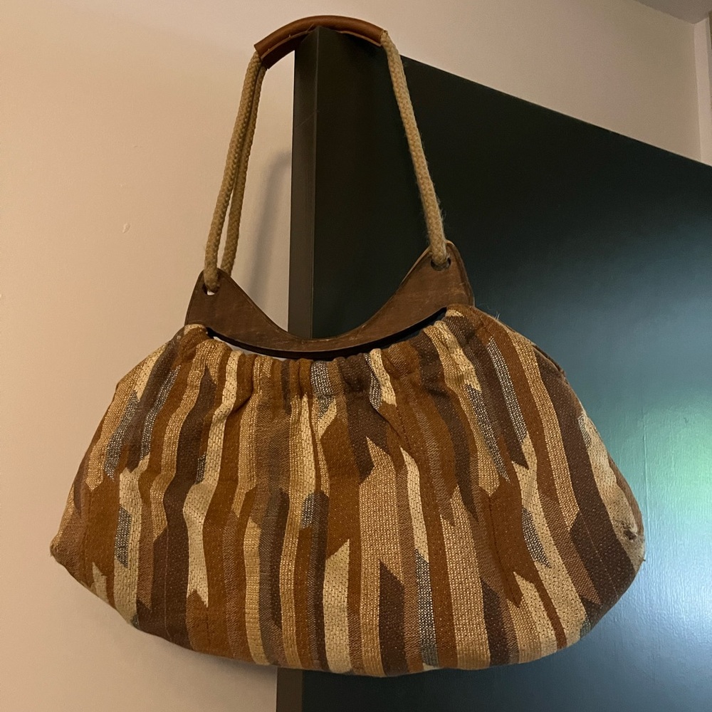 Brown boho bag